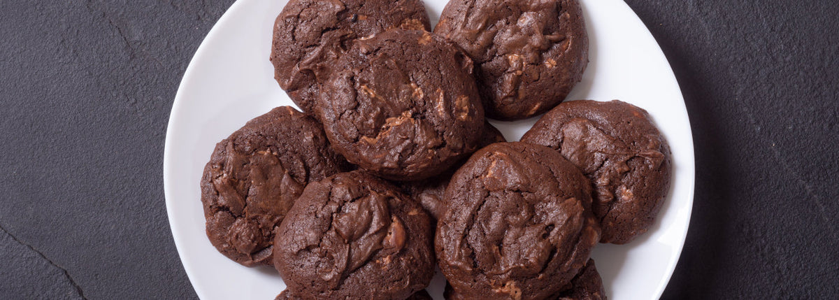 Avocado Brownie Mousse Superfood Cookies