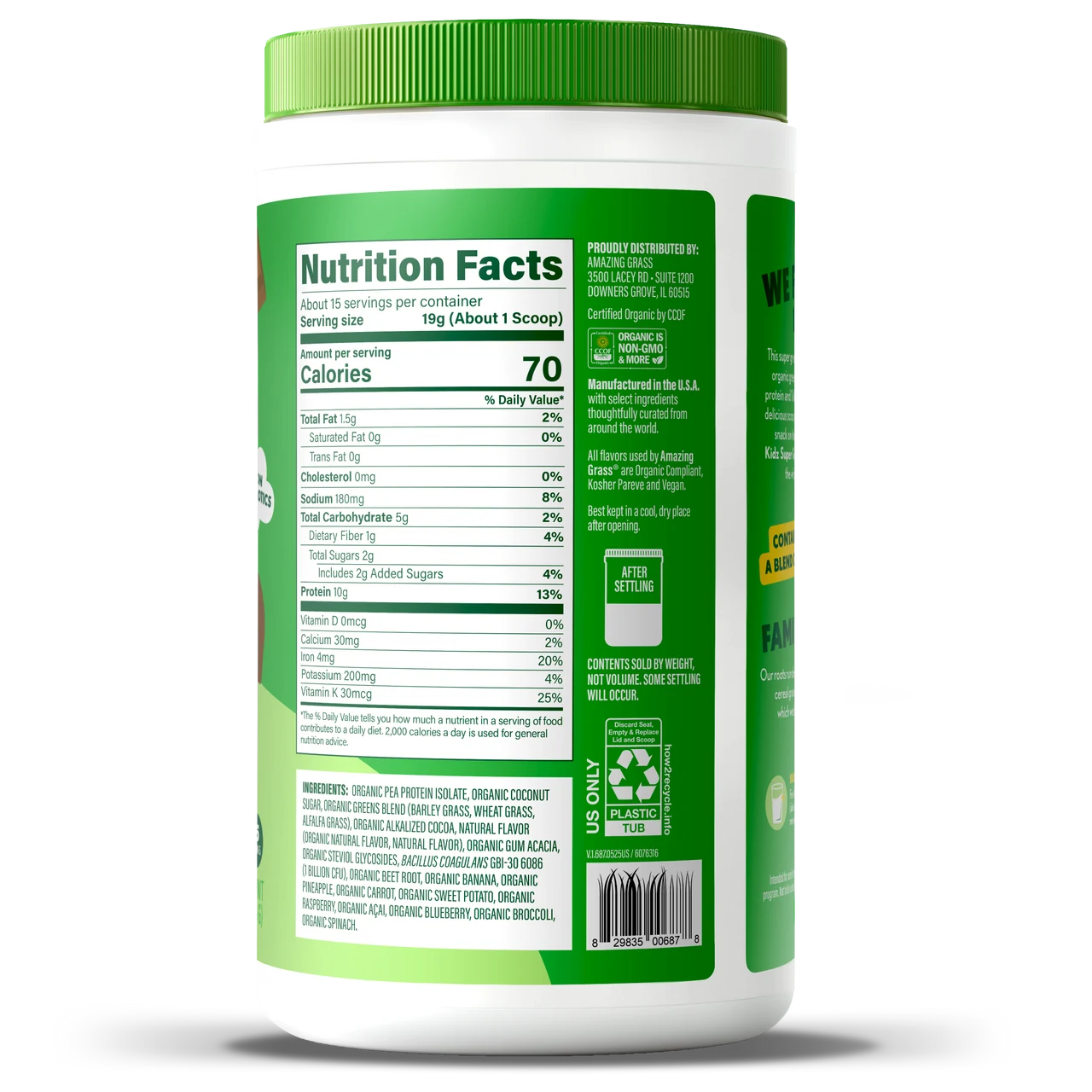 Protein + Probiotics Extreme Chocolate
