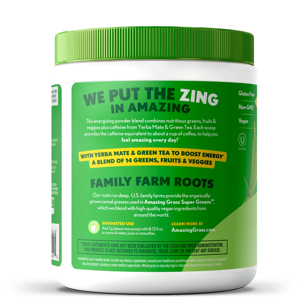 Super Greens Energy Lemon Lime