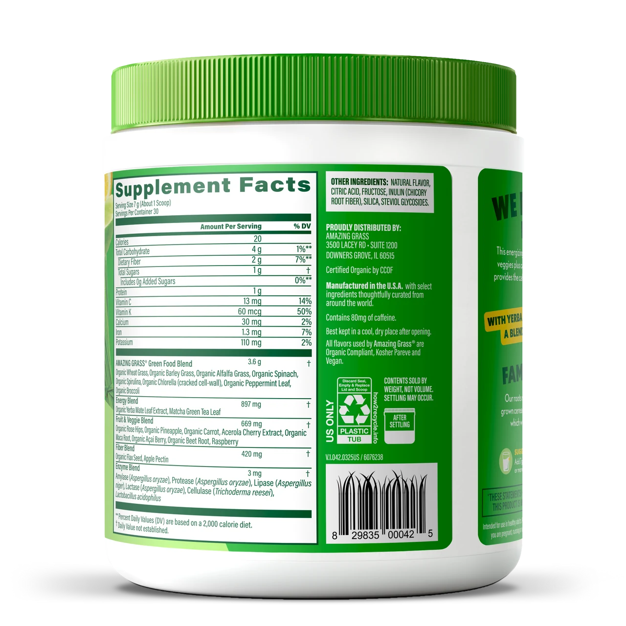Super Greens Energy Lemon Lime